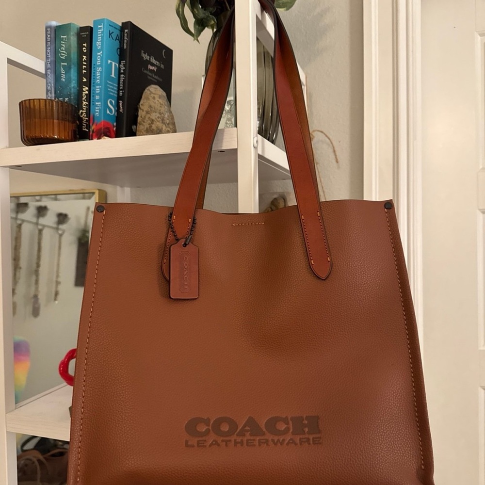 Coach Relay Leatherware Tan Tote Bag